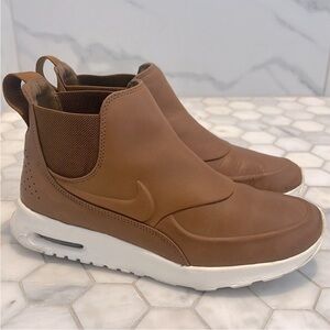 Nike Air Max Thea Mid Top Ale Brown Leather Sneakers Women’s Shoe Size 7